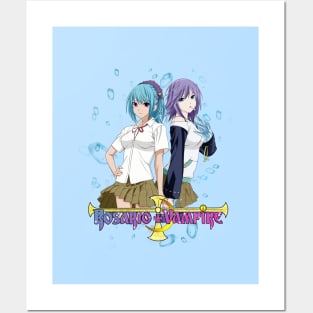 Rosario Vampire - Kurumu and Mizore Posters and Art